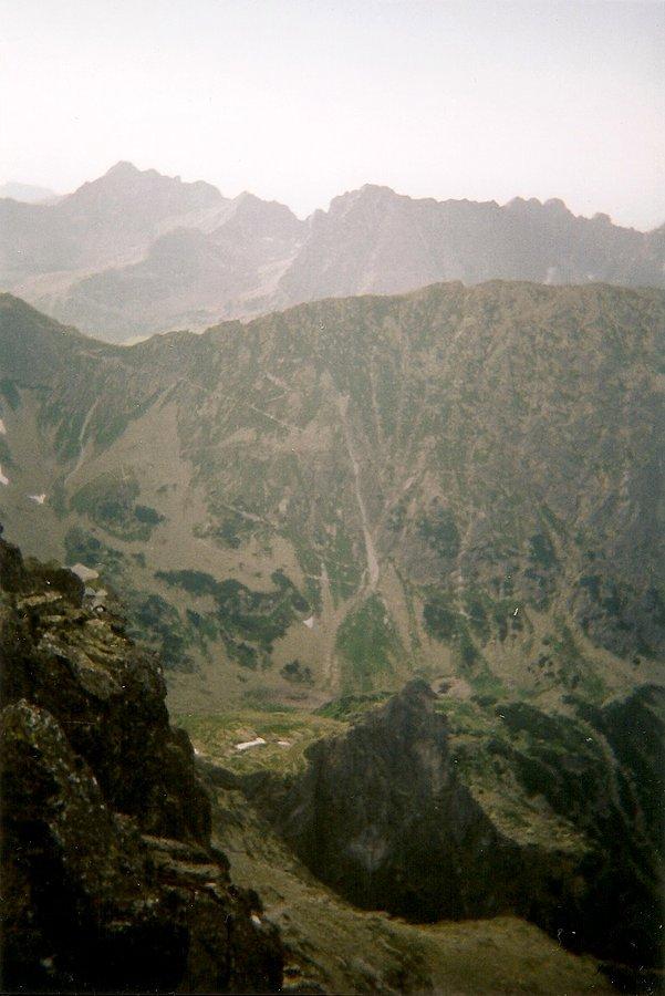 Widok ze szczytu Mięgusza