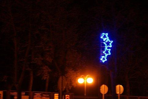 Świecidełka uliczne na ul. św. Antoniego