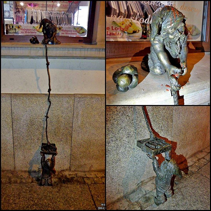 Krasnale nocą