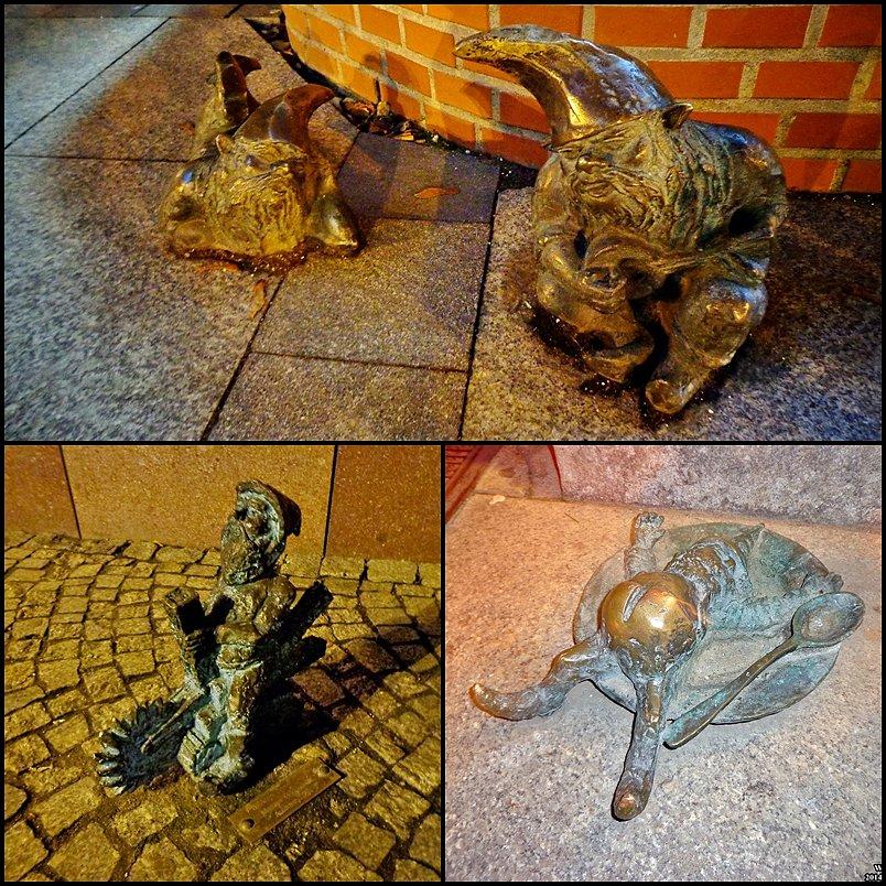 Chodząc tymi samymi drogami za każdym razem można znaleźć kolejnego krasnala!