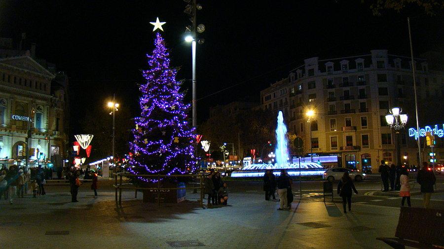 Barcelona nocą