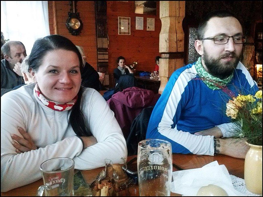 Z Żoną w schronisku :)