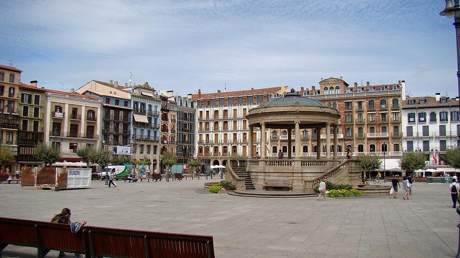 Rynek w Pampelunie