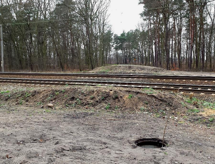 Brak przejazdu przez torowisko