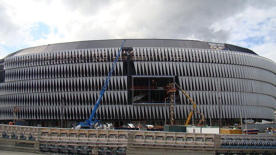 Przystrajanie stadionu