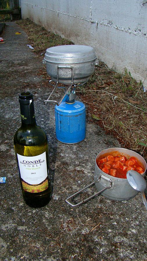 Kolacyjka z winem