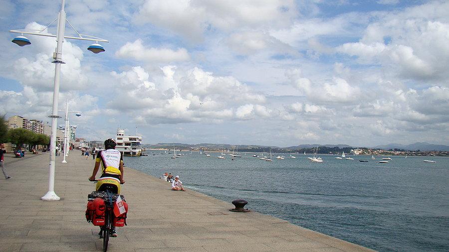 Promenada w Santander