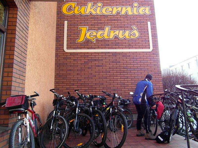 Rowerowy postój