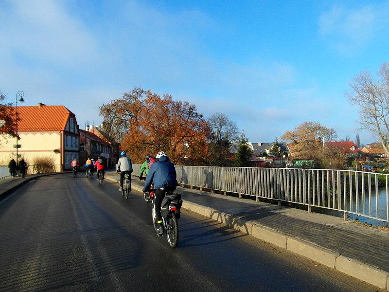 Przejeżdżamy przez Nowy Staw