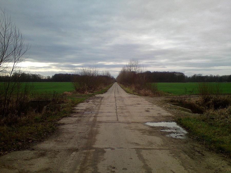 Betonówka nieco osłonięta od wiatru
