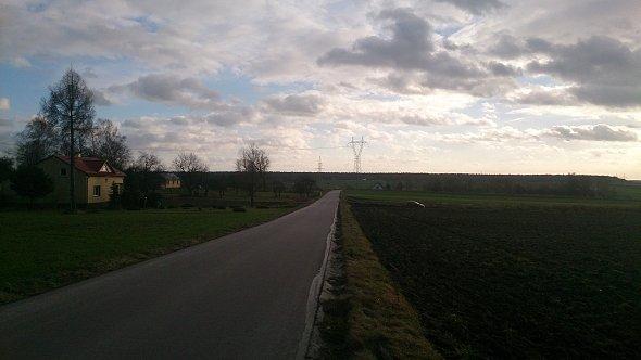 Droga w stronę Polanówki