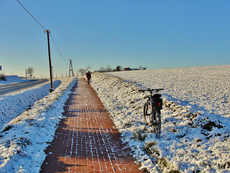Pierwszy śnieg tej zimy