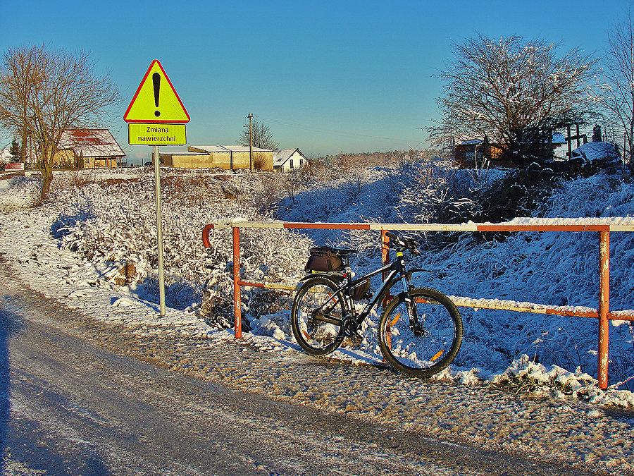 Pierwszy śnieg tej zimy