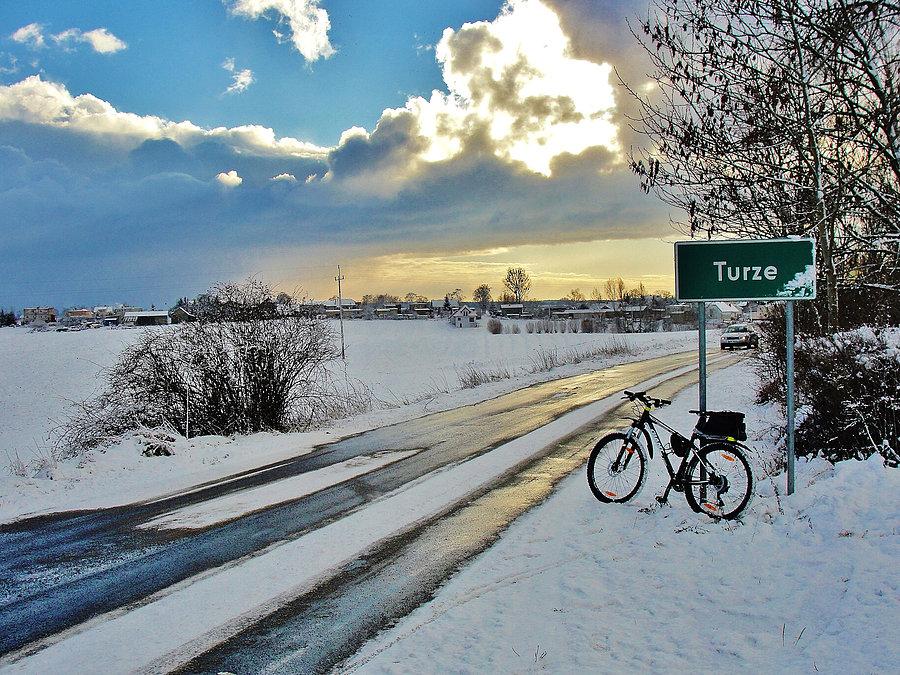 Zima - okolice Turzy
