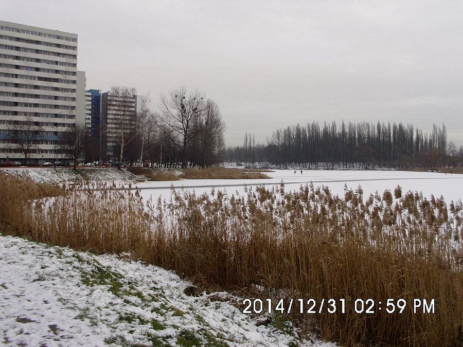 Zamarznięty Staw Maroko na Tauzenie