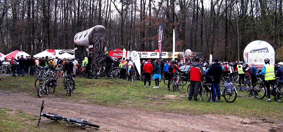 Noworoczne Spotkanie Rowerzystów nad Rusałką