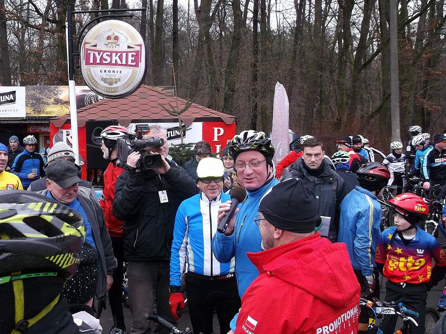 Obecny na rowerze był prezydent Poznania Jacek Jaśkowiak