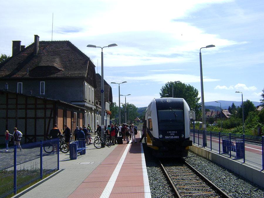 SA135-003 na stacji Kudowa Zdrój