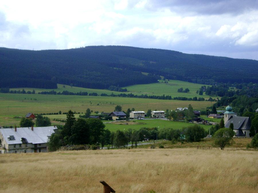 Widok na Sudety z Mostowic