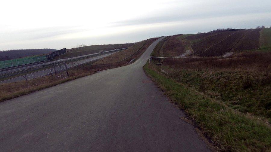 Widok na autostrade A1
