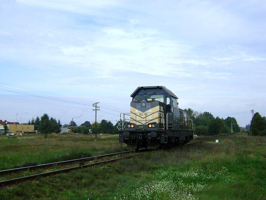 6Dg-100 Koltar-u zbliża się się do stacji Tomaszów Mazowiecki