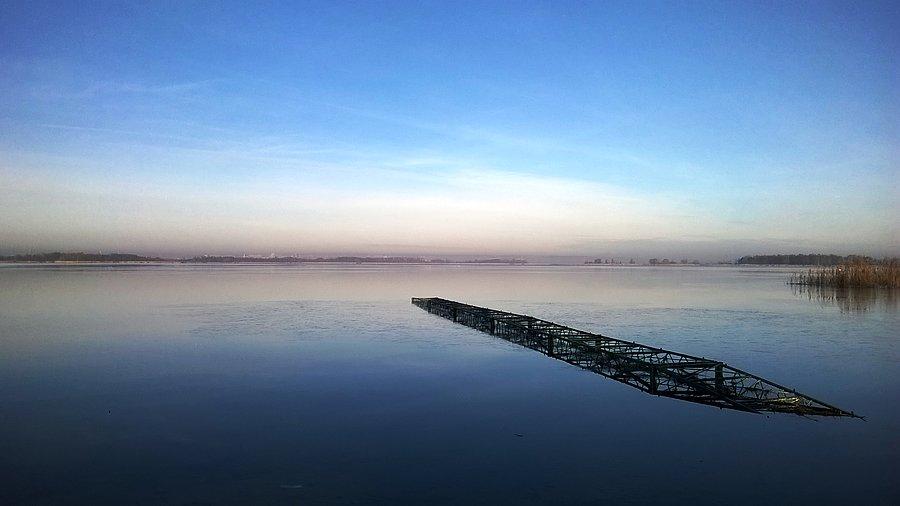 Jez. Dabie Małe od strony plaży