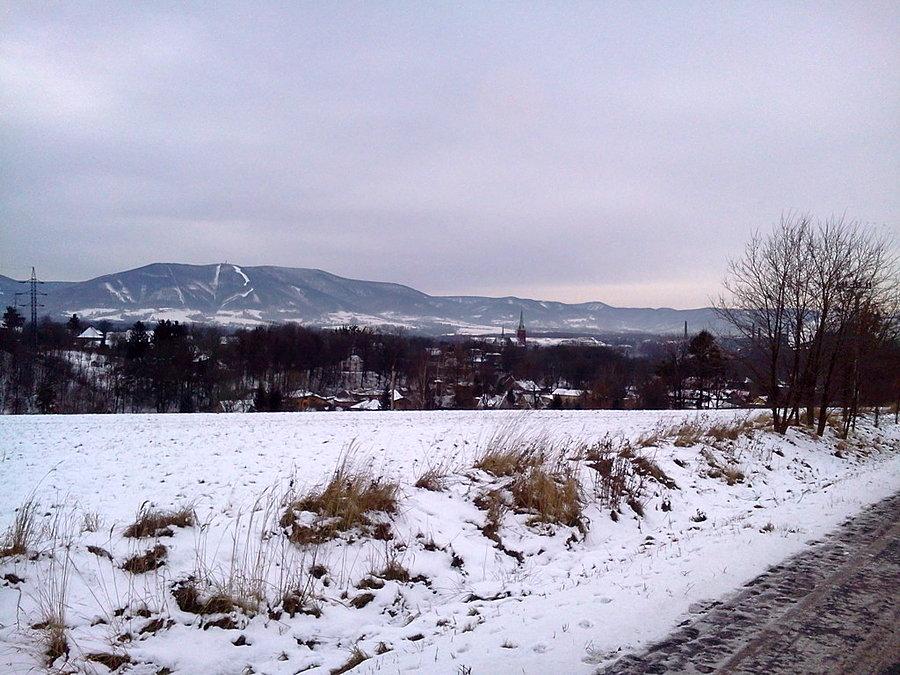 Widok na Trzyniec i Jaworowy
