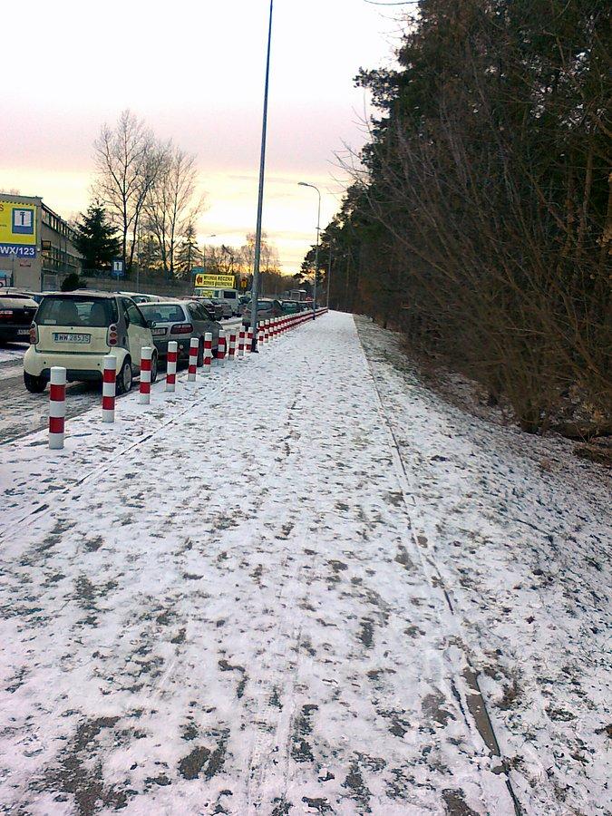 Ddr na Kocjana zaśnieżona, ale nie było ślisko