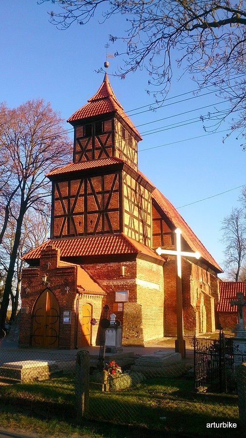 Kościół gotycki w Wielkie Walichnowy