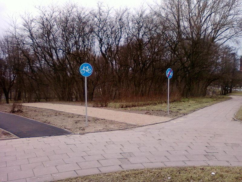 Początek ścieżek