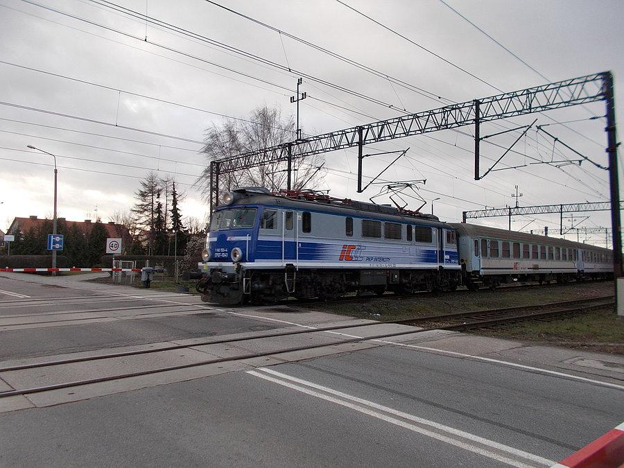 Pociąg w kierunku Olsztyna