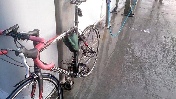 Rower na myjni