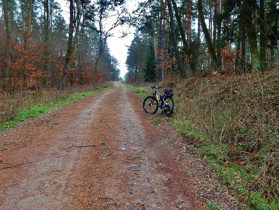 Na trasie wycieczki. Pogorszenie pogody - deszcz