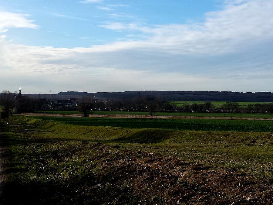 Widok na Kołbacz i Bukowe