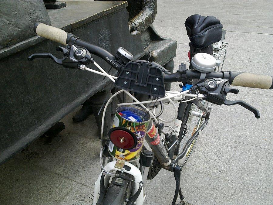 Klakson na rowerze