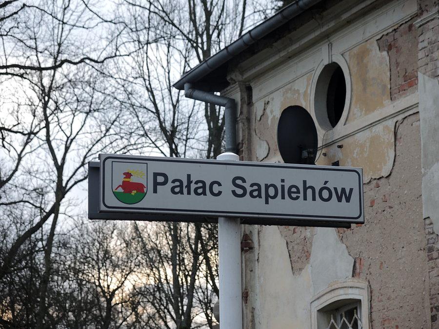 Pałac Sapiehów - Wieleń