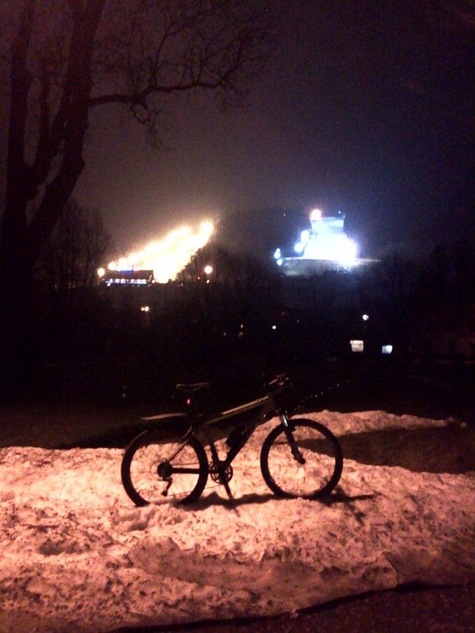 Mosty u Jabłonkowa (oświetlone trasy narciarskie)