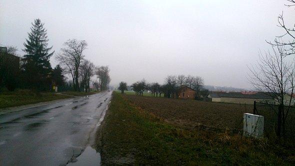 Przez Głusk, słabe asfalty