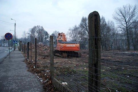 Ściernisko od strony ul. Barlickiego