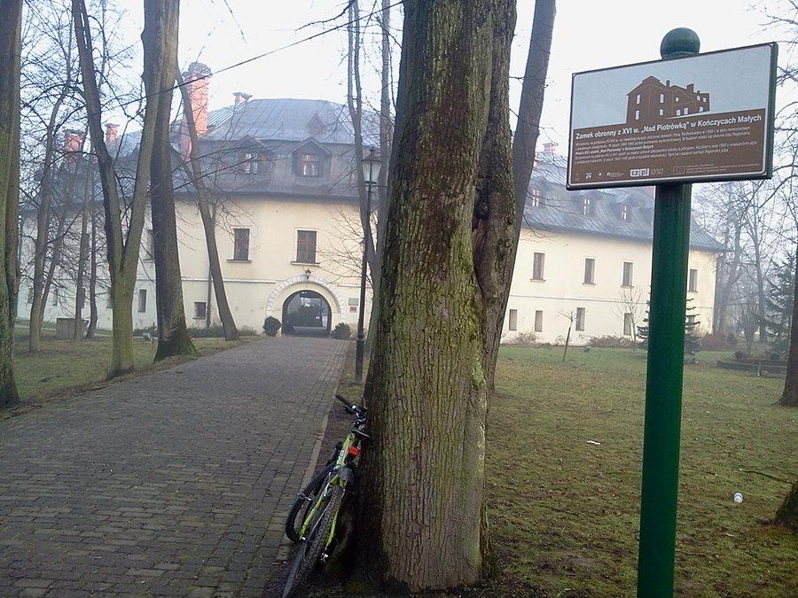 Zam,ek w Kończycach Małych