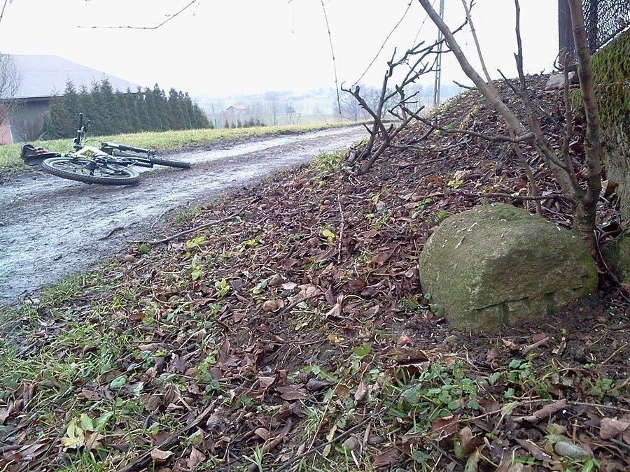 Kamień graniczny Komory Cieszyńskiej w Kisielowie
