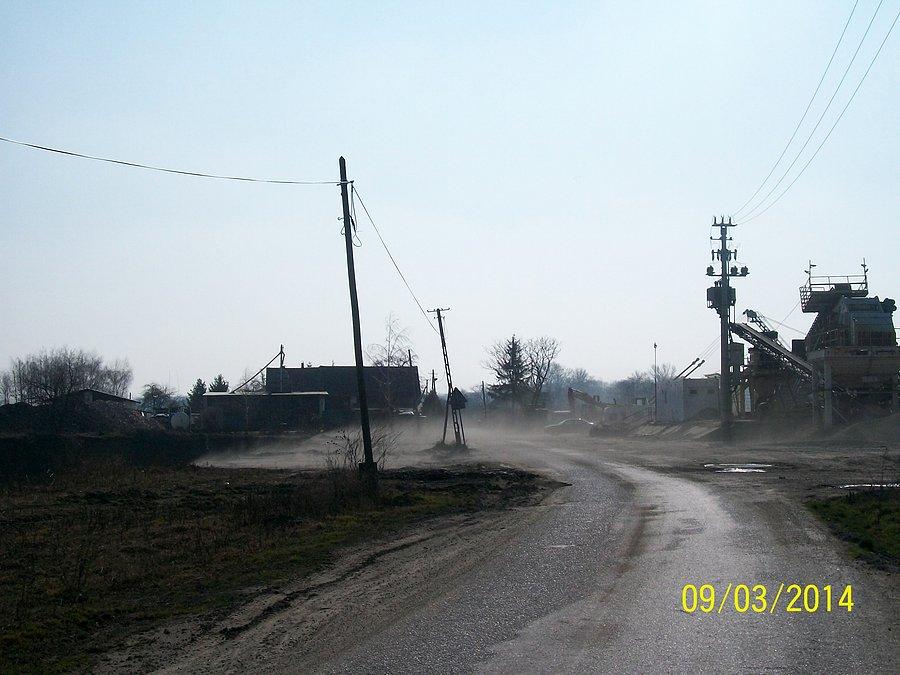 Pustynna burza w Ligocie Tworkowskiej