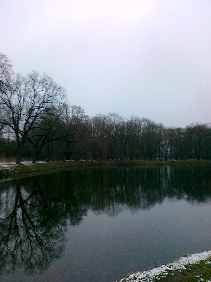 Jeden ze stawów w Ołtarzewie