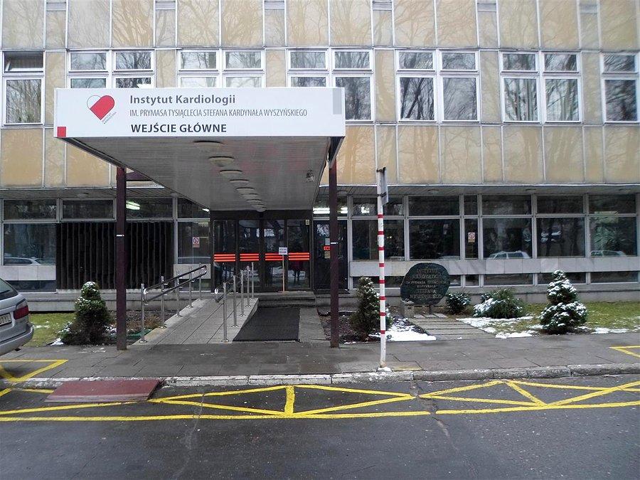 Rządowa (niegdyś) klinika kardiologiczna w Aninie dziś za patrona ma Kardynała Wyszyńskiego