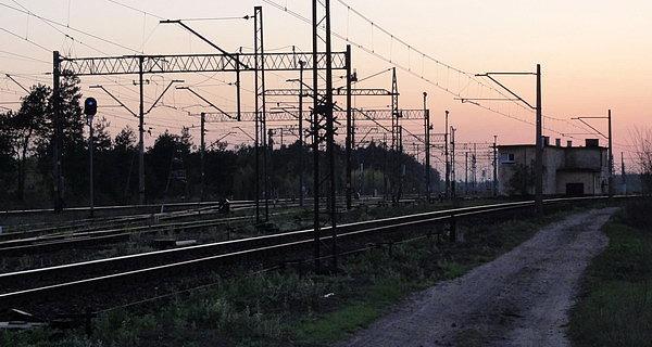 Biała.Podlaska. Wzdłuż torów ulicą Gruntową