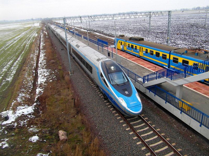 Pendolino w Stogach Malborskich