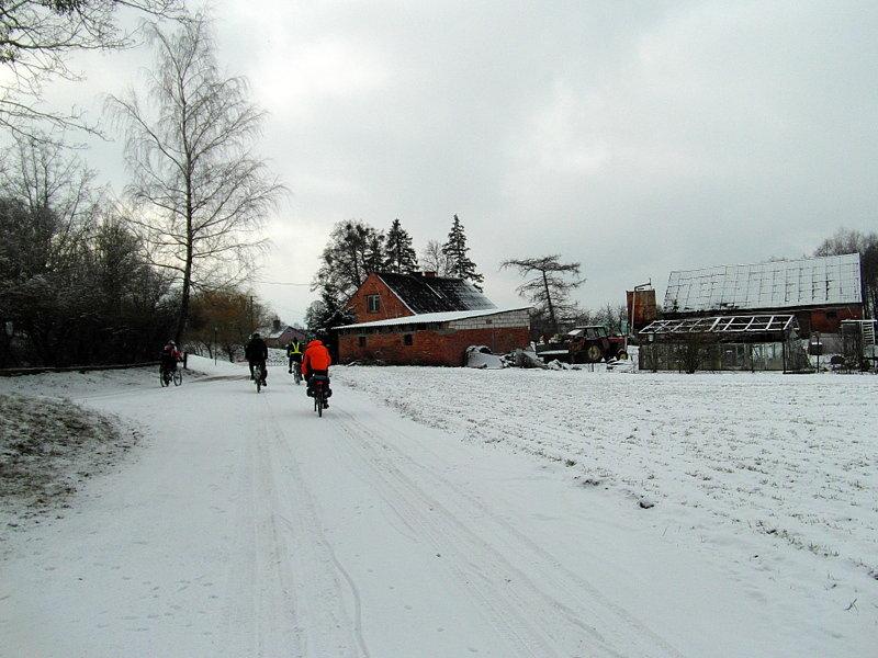 Wjeżdżamy do Brzeźna Wielkiego