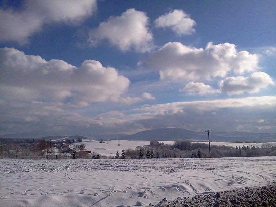 Widok z Zamarsk na Czantorię