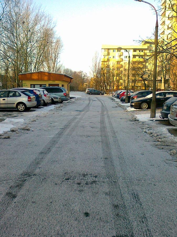 W nocy jednak troszkę poprószyło