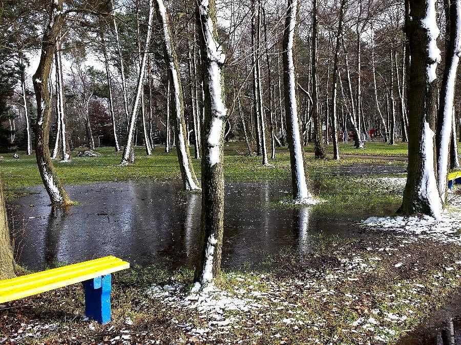 Podtopienia na J.Miedwie